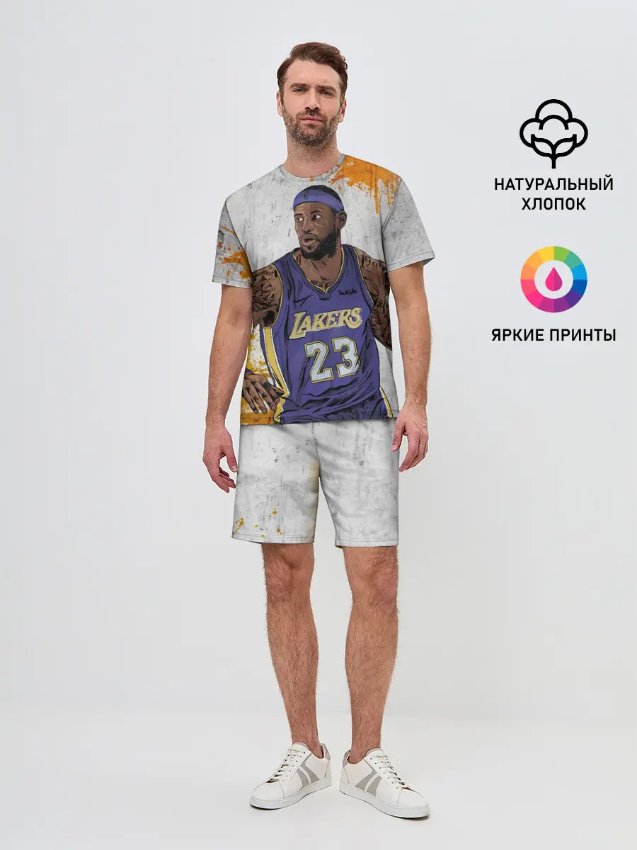 Мужской костюм с шортами / Леброн Джеймс