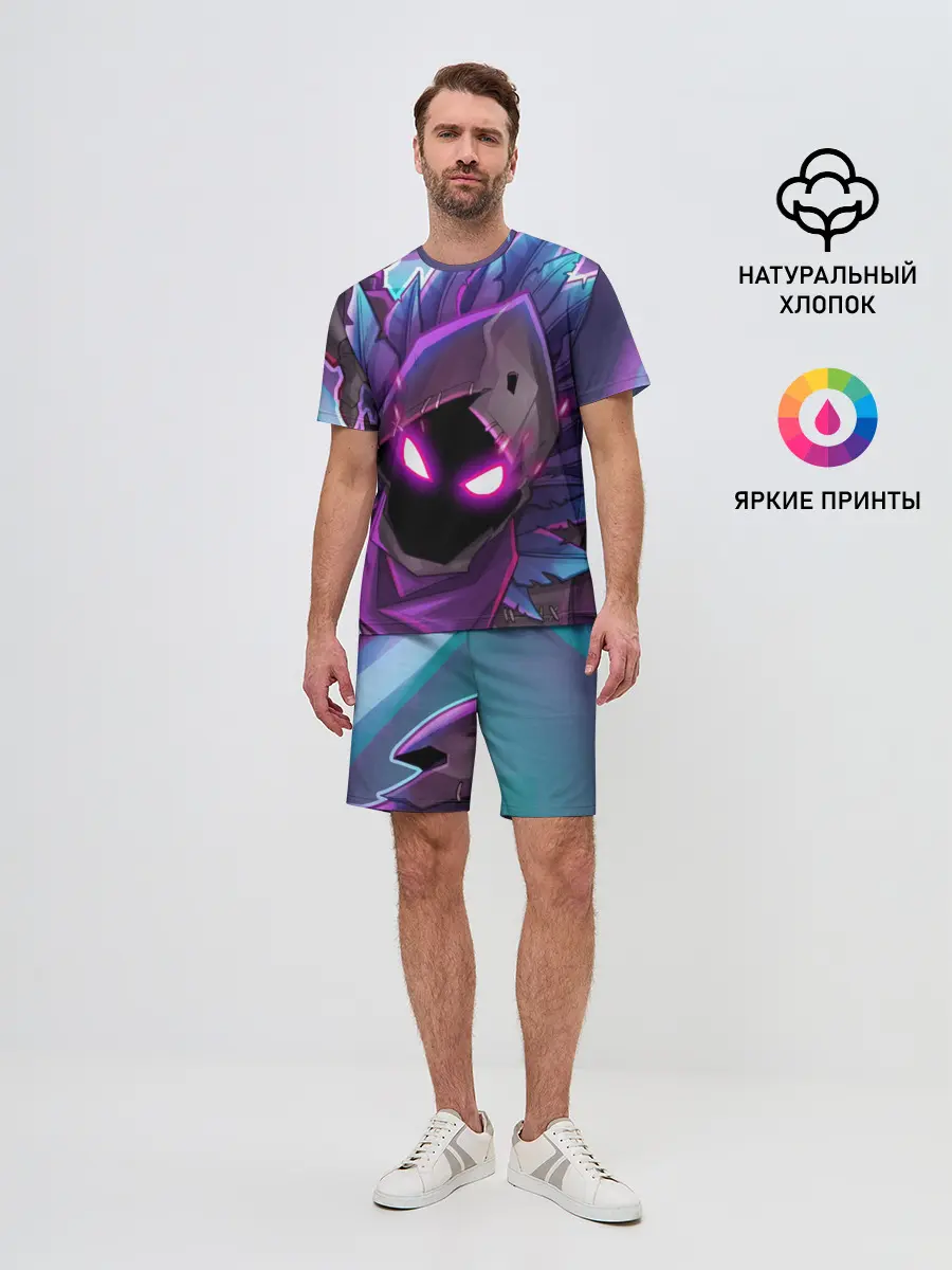 Мужской костюм с шортами / FORTNITE RAVEN | ФОРТНАЙТ ВОРОН