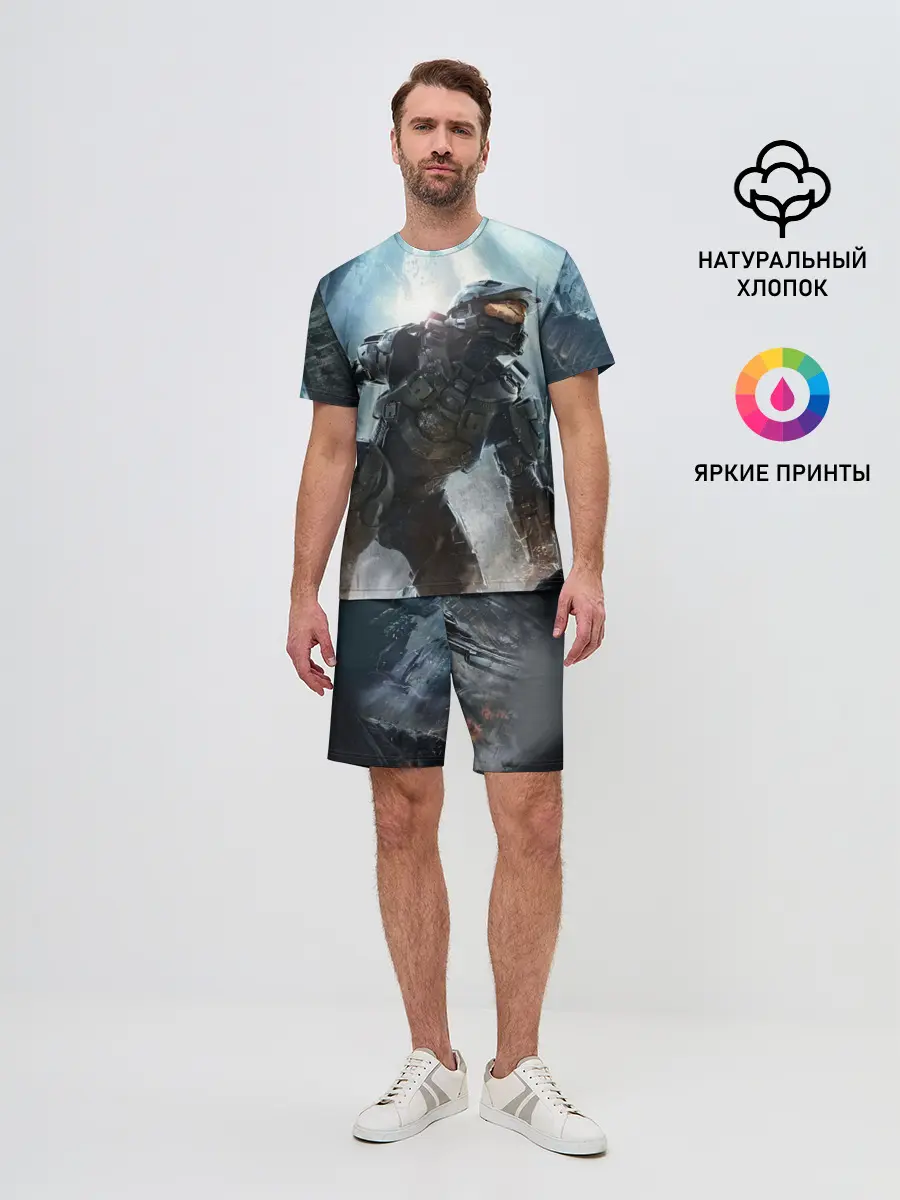 Мужской костюм с шортами / Halo