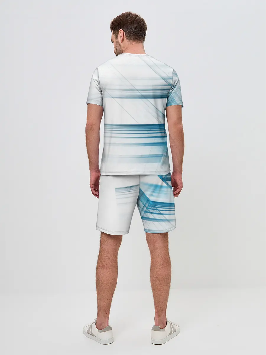 Мужской костюм с шортами / STRIPES