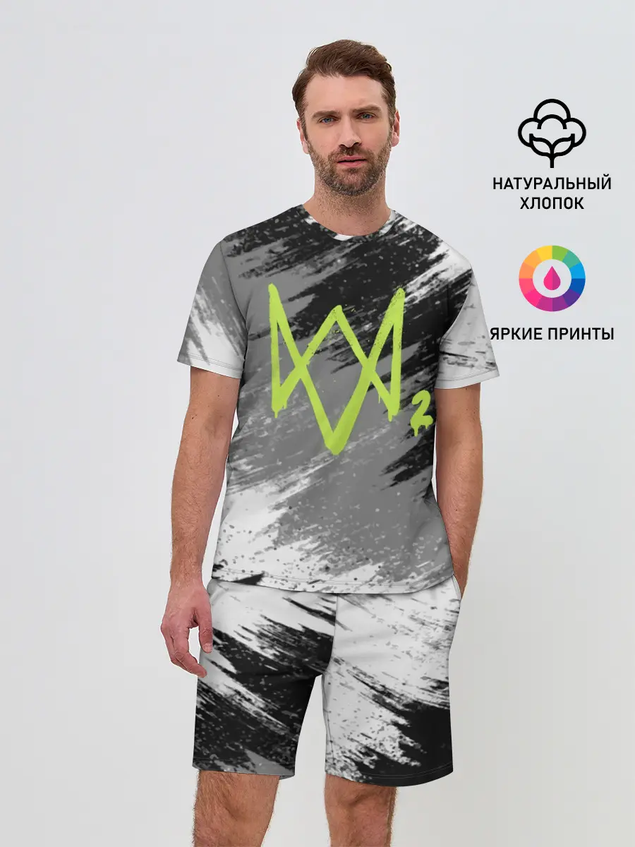 Мужской костюм с шортами / WATCH DOGS 2