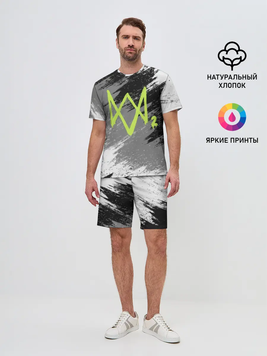 Мужской костюм с шортами / WATCH DOGS 2