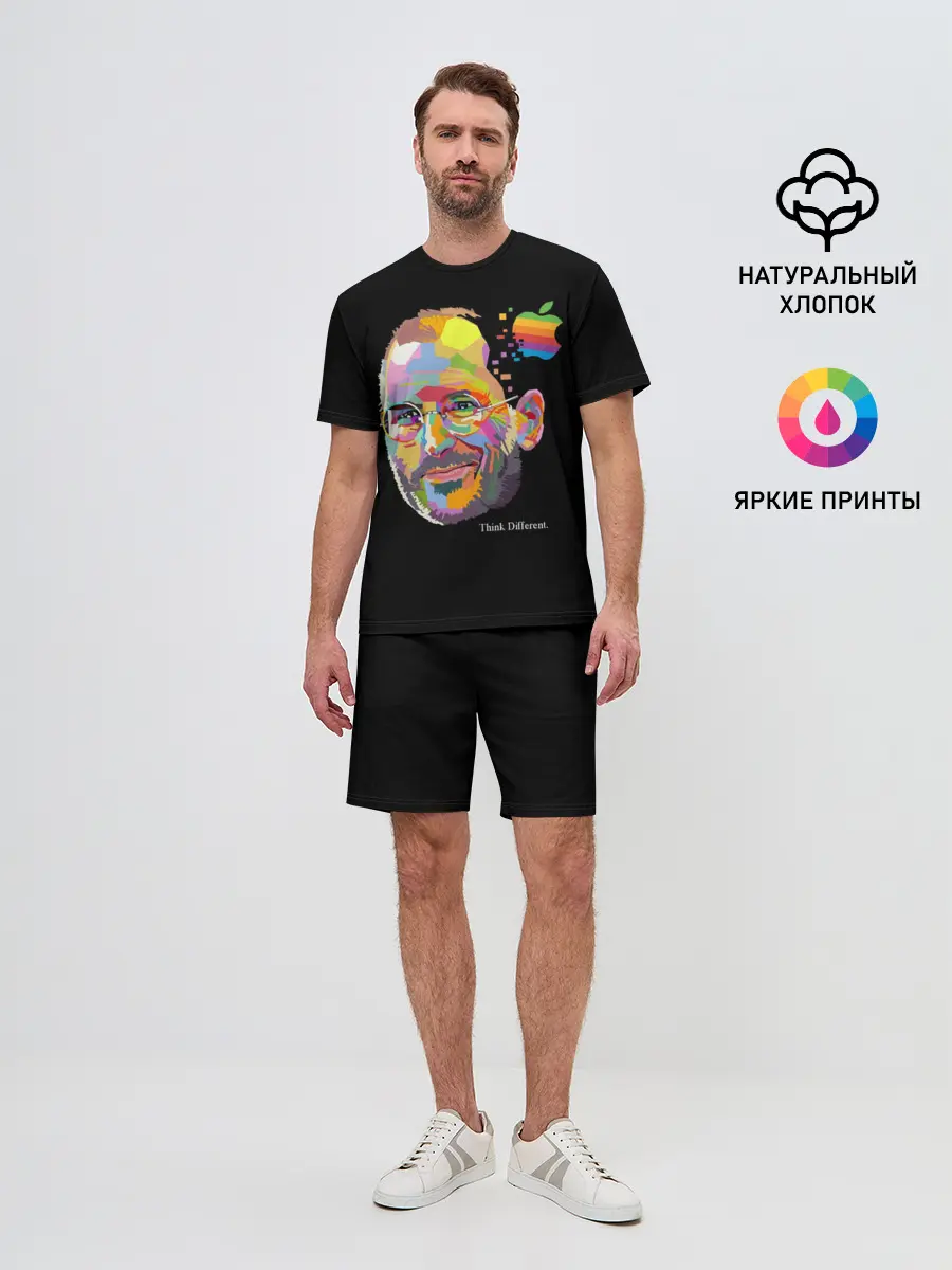 Мужской костюм с шортами / Стив Джобс / Think Different