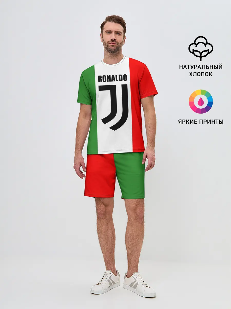 Мужской костюм с шортами / Ronaldo Juventus Italy