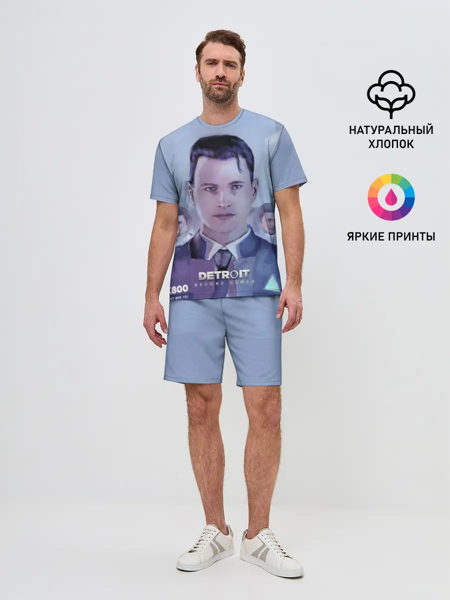 Мужской костюм с шортами / Detroit become human