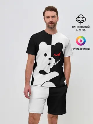 Мужской костюм с шортами / MONOKUMA / МОНОКУМА