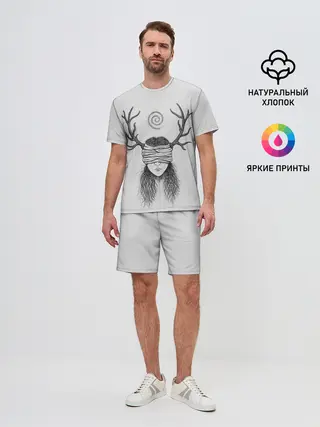 Мужской костюм с шортами / True Detective