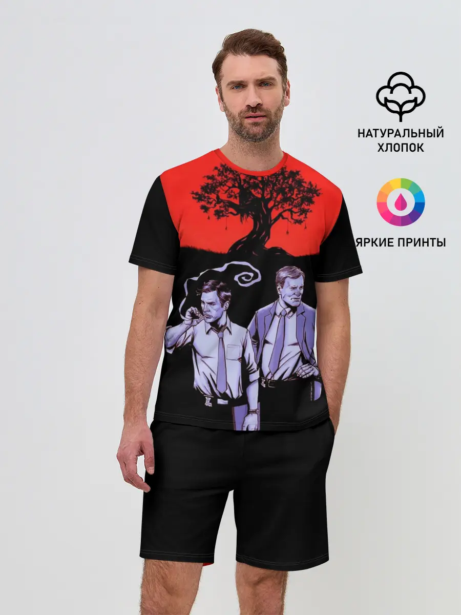 Мужской костюм с шортами / True Detective