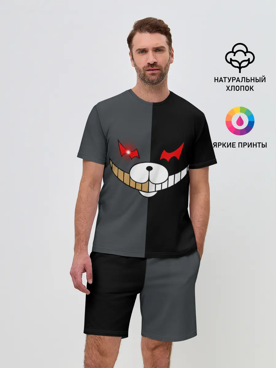 Мужской костюм с шортами / KUROKUMA x MONOKUMA