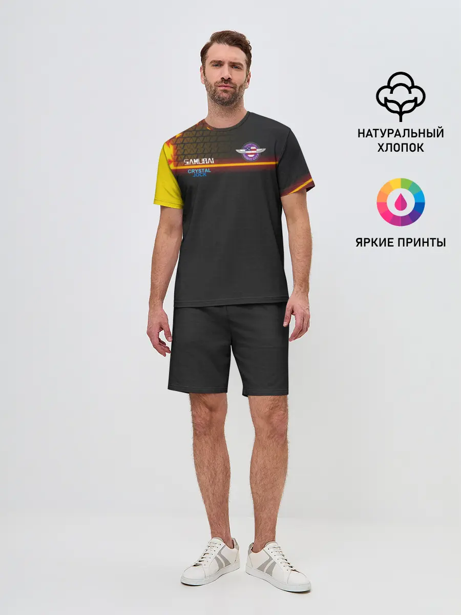 Мужской костюм с шортами / CYBERPUNK 2077 SAMURAI