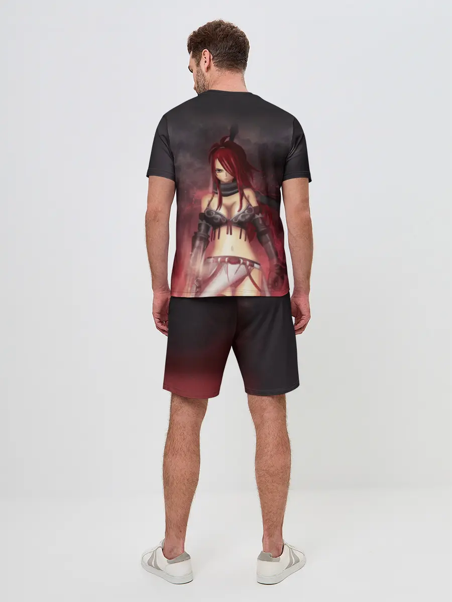 Мужской костюм с шортами / Алая Эльза