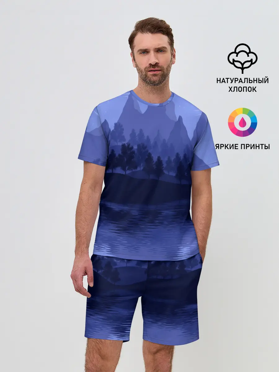 Мужской костюм с шортами / Firewatch