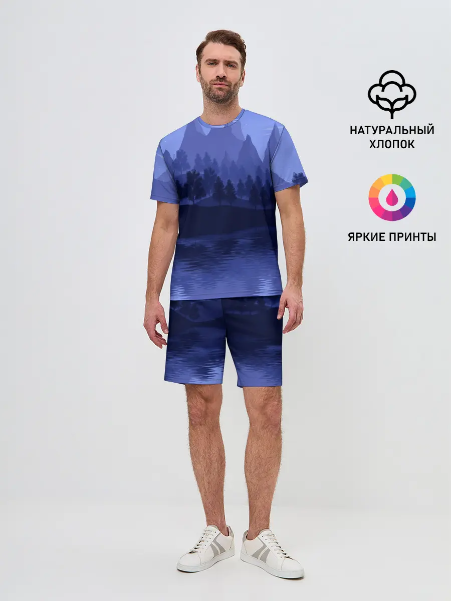 Мужской костюм с шортами / Firewatch