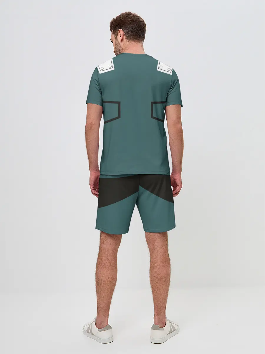 Мужской костюм с шортами / боевой костюм