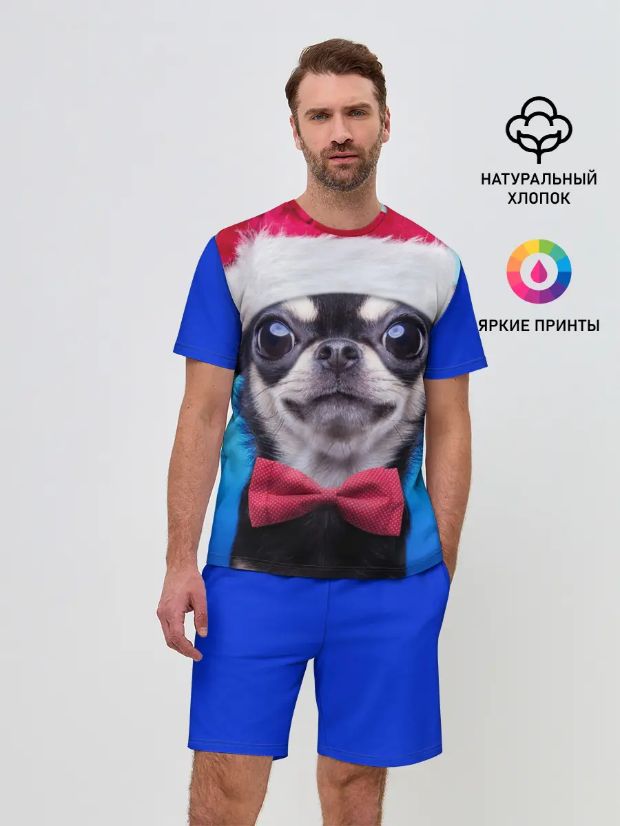 Мужской костюм с шортами / рождество