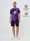 Мужской костюм с шортами / CS GO HYPER BEAST LANDSCAPE