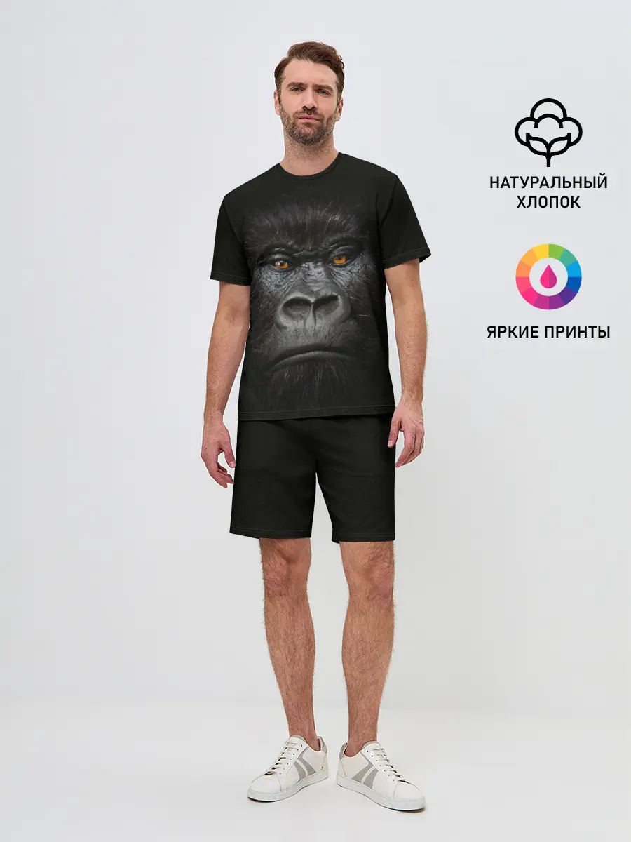 Мужской костюм с шортами / Горилла 3D