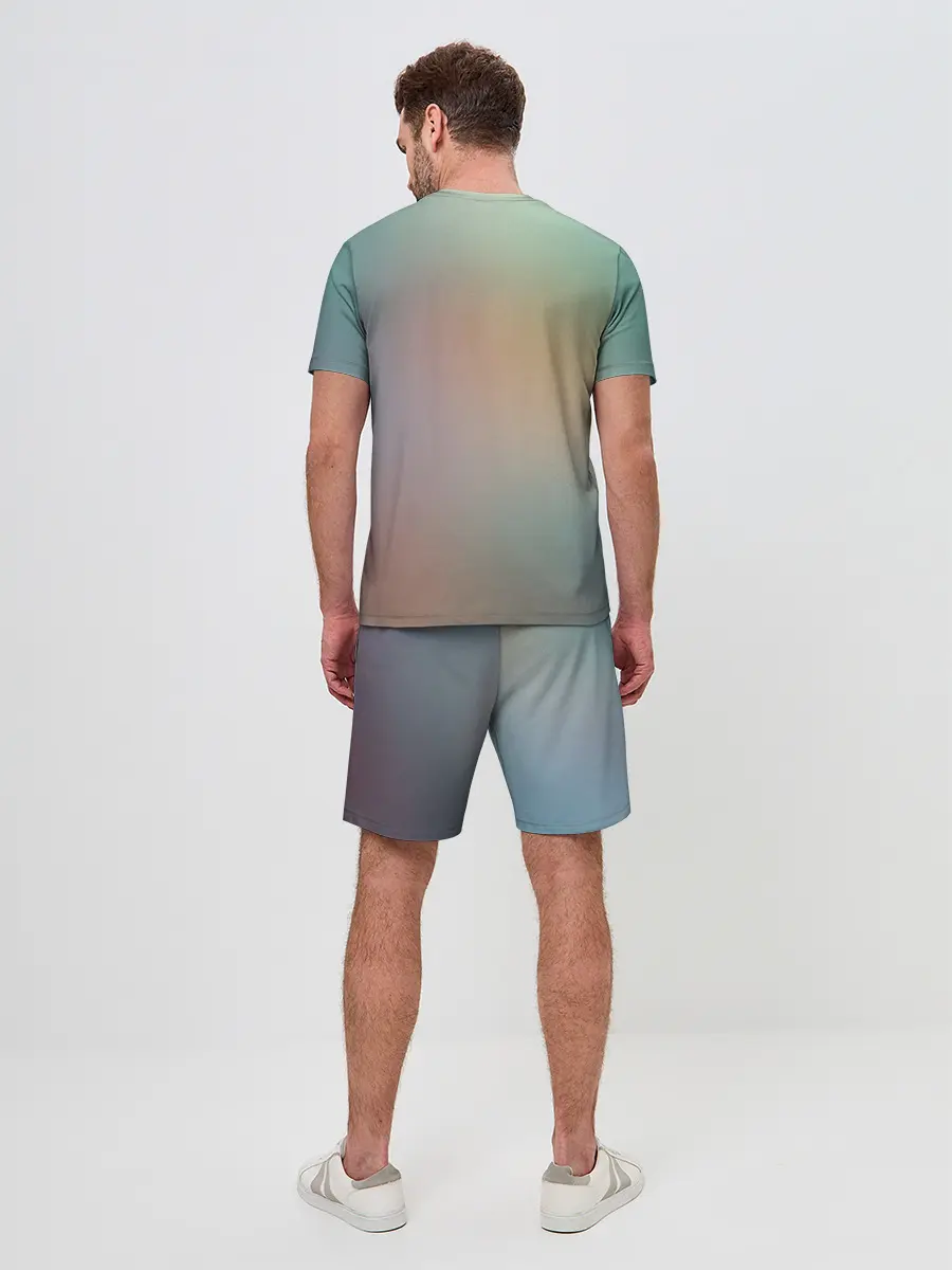 Мужской костюм с шортами / Хвост Феи поцелуй Люси и Нацу