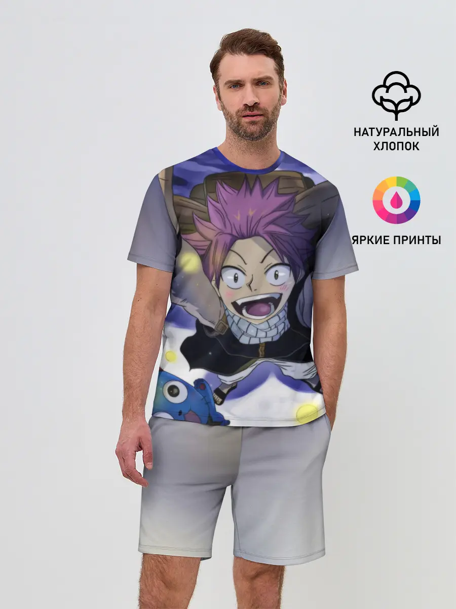 Мужской костюм с шортами / Нацу