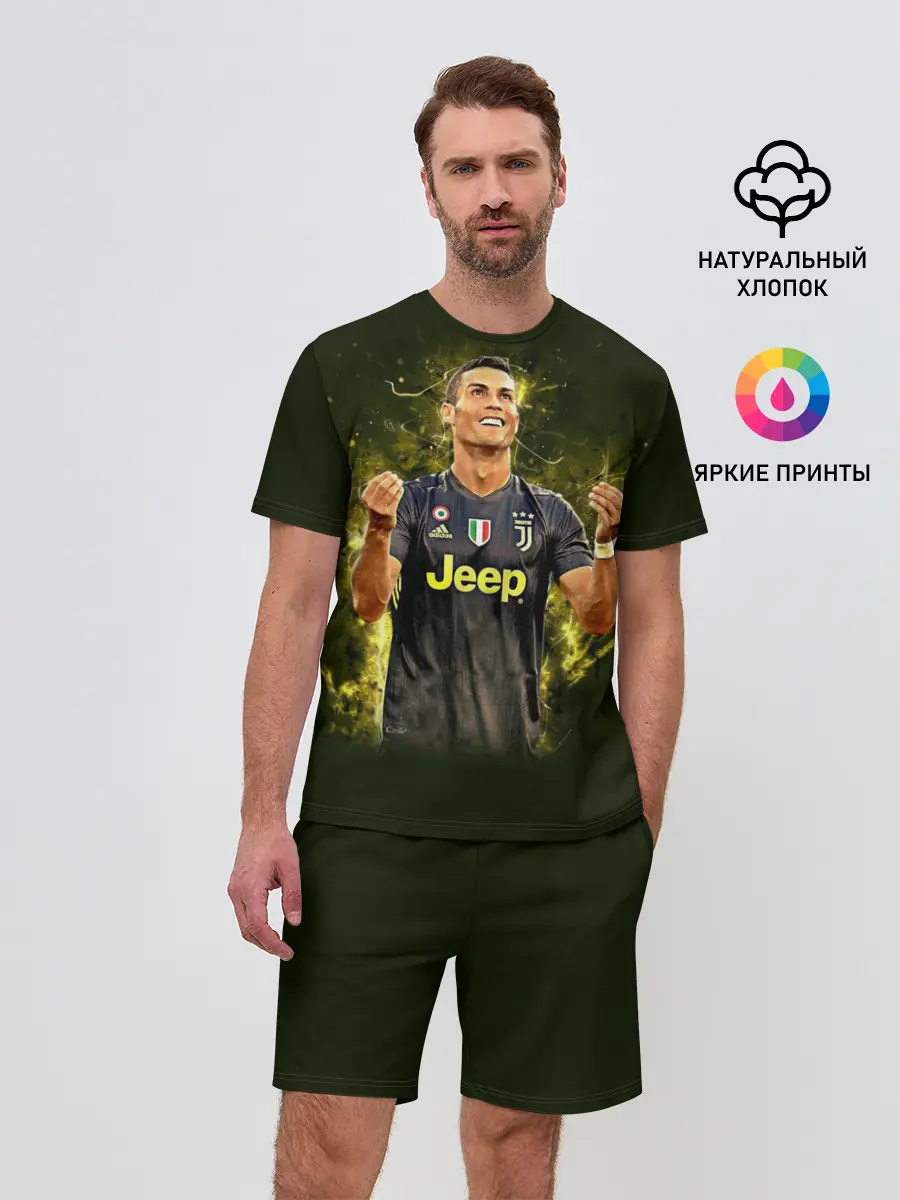 Мужской костюм с шортами / RONALDO JUVE SPORT