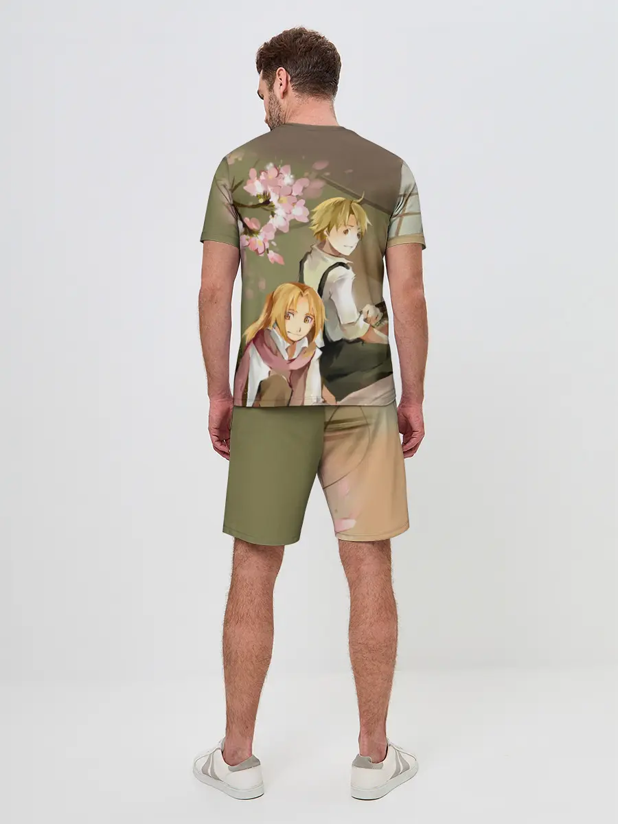 Мужской костюм с шортами / Стальной алхимик