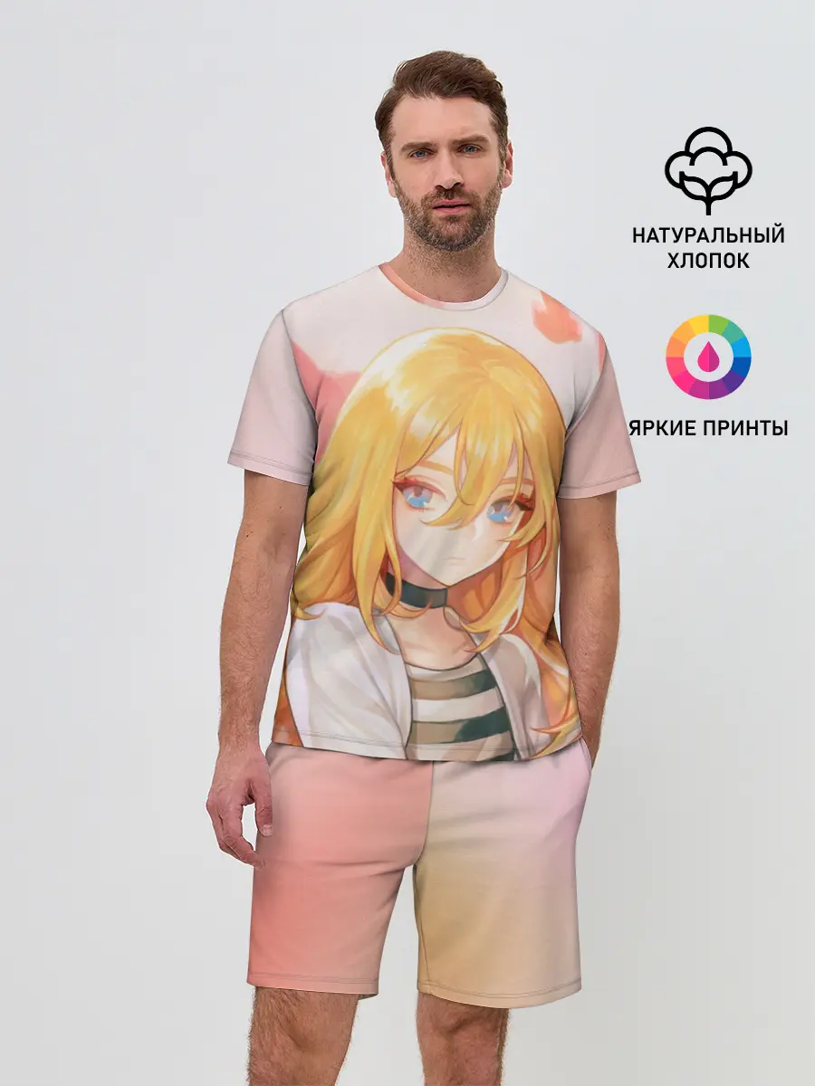 Мужской костюм с шортами / Satsuriku no Tenshi