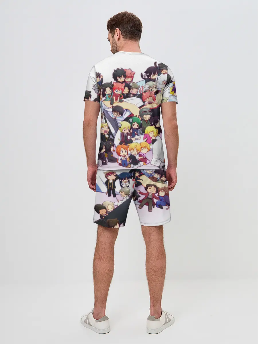 Мужской костюм с шортами / Full Gintama