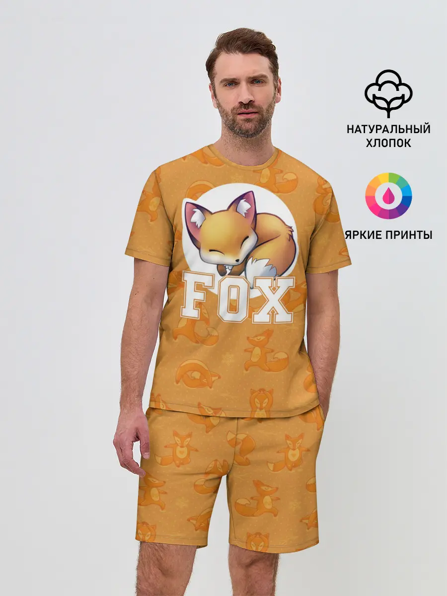Мужской костюм с шортами / Fox