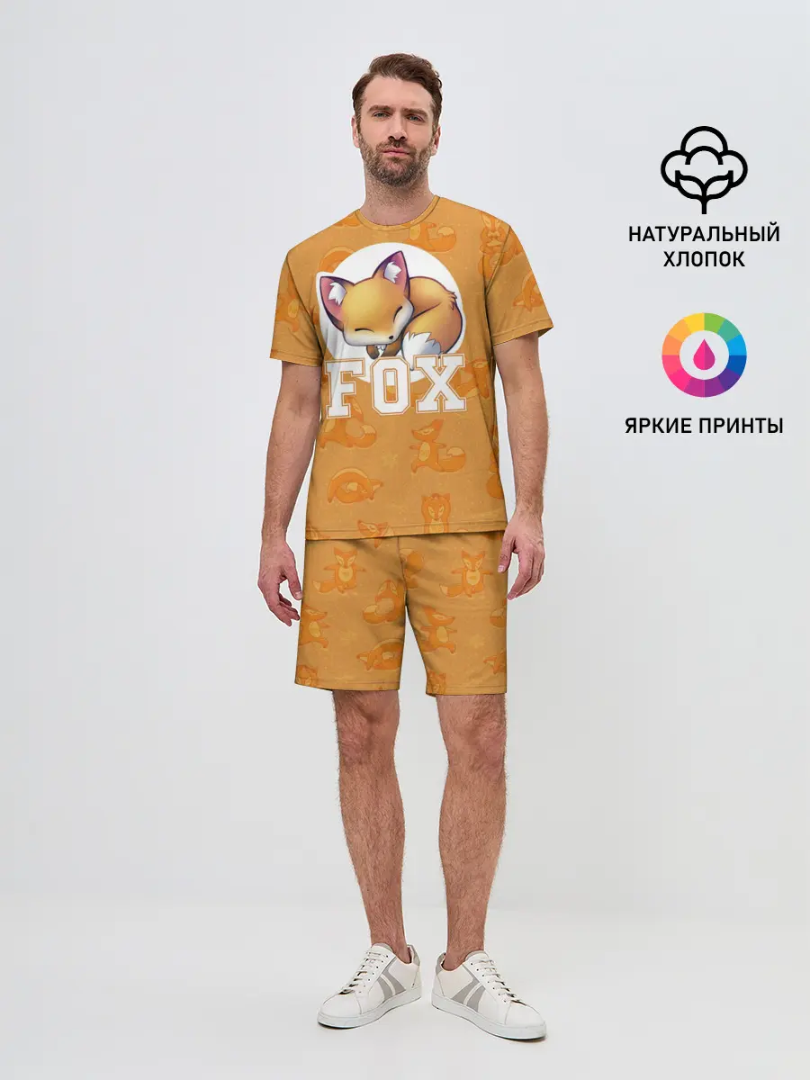 Мужской костюм с шортами / Fox