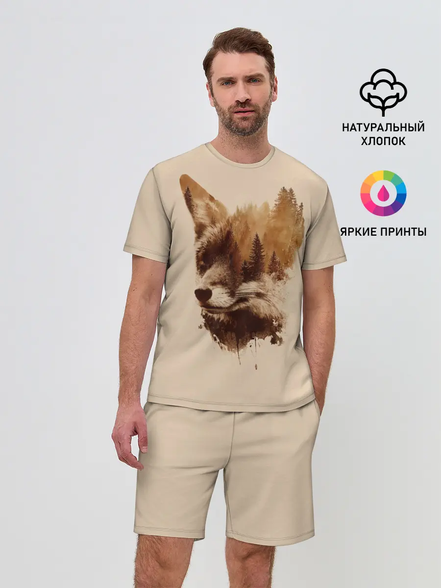 Мужской костюм с шортами / Лесной Лис