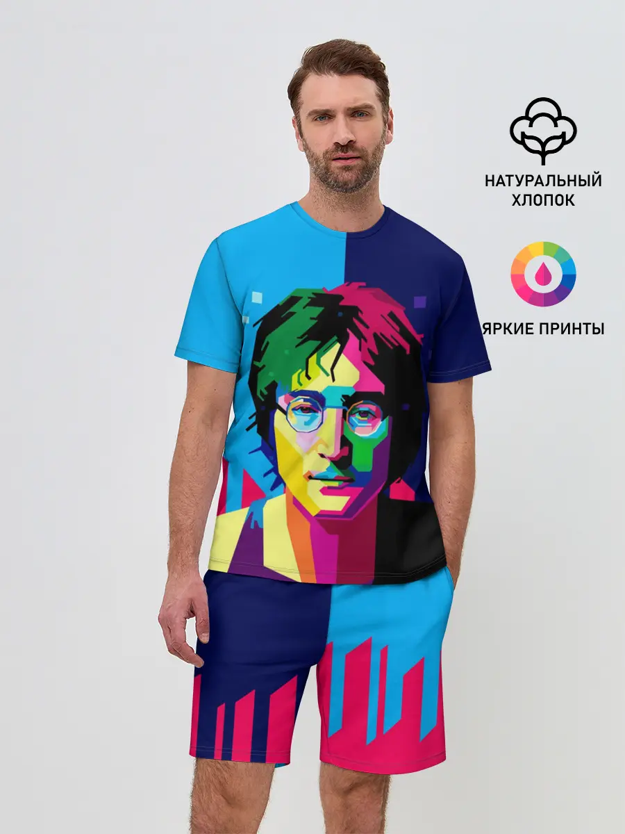 Мужской костюм с шортами / Джон Леннон