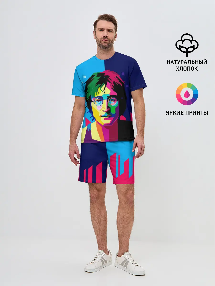 Мужской костюм с шортами / Джон Леннон