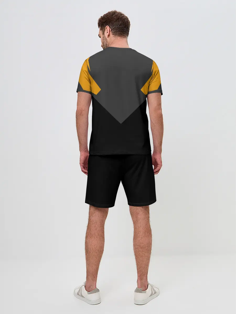 Мужской костюм с шортами / Хвост Феи абстрация