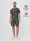 Мужской костюм с шортами / Рыбки