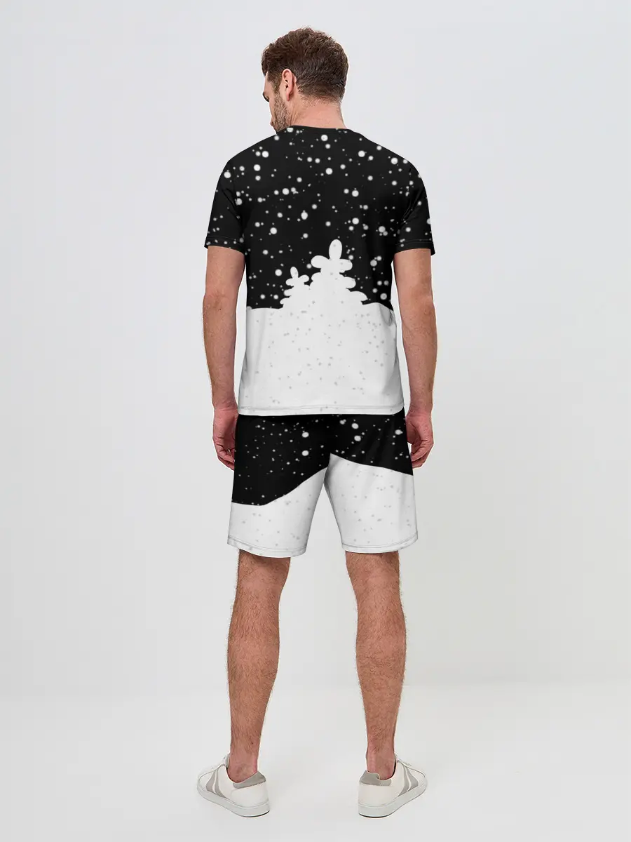 Мужской костюм с шортами / Поросенок в цилиндре