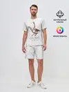 Мужской костюм с шортами / Гуси