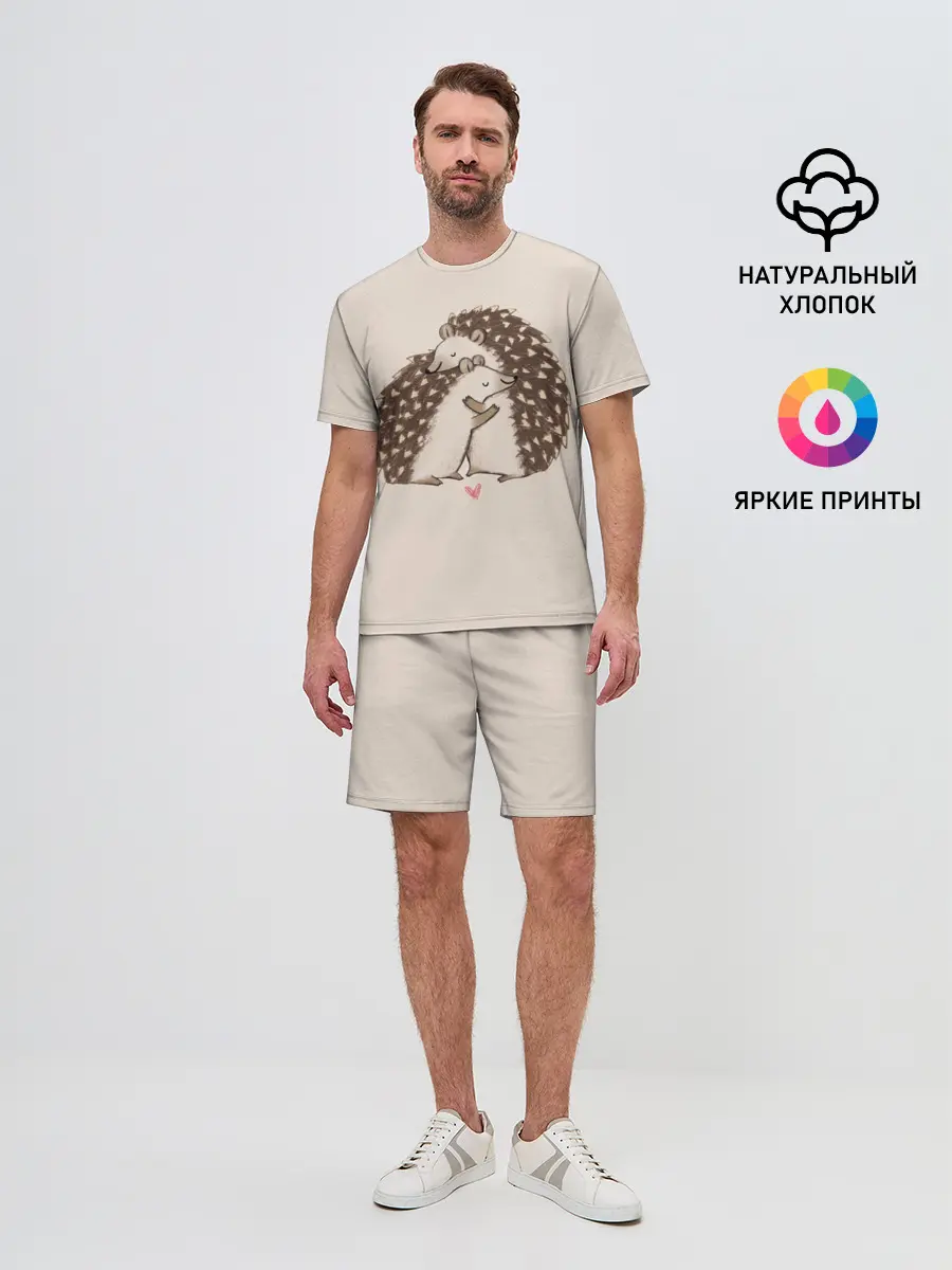 Мужской костюм с шортами / Любовь Ежиков