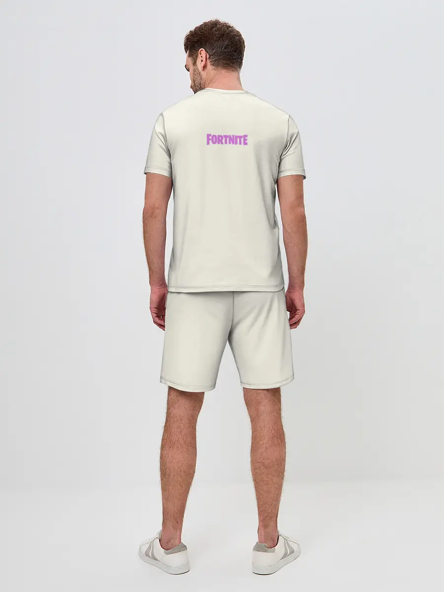 Мужской костюм с шортами / Fortnite. Drift and Lama