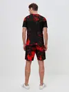 Мужской костюм с шортами / Красный поросенок