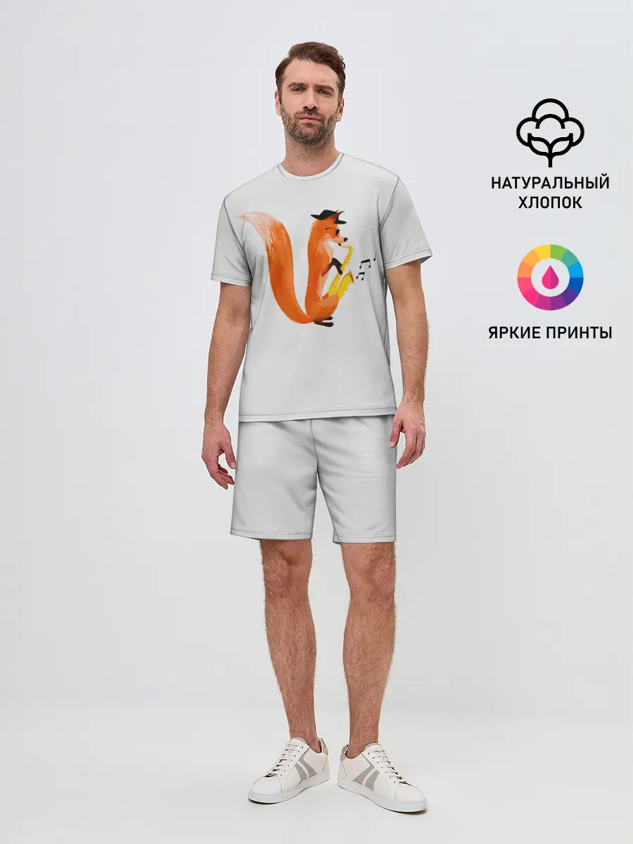 Мужской костюм с шортами / Джаз Лис