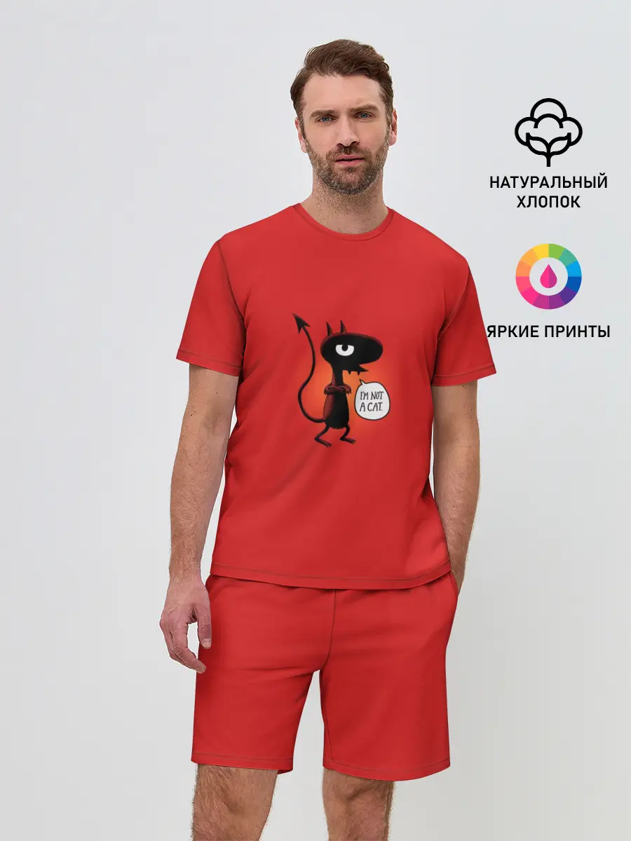 Мужской костюм с шортами / Disenchantment. Im not a Cat