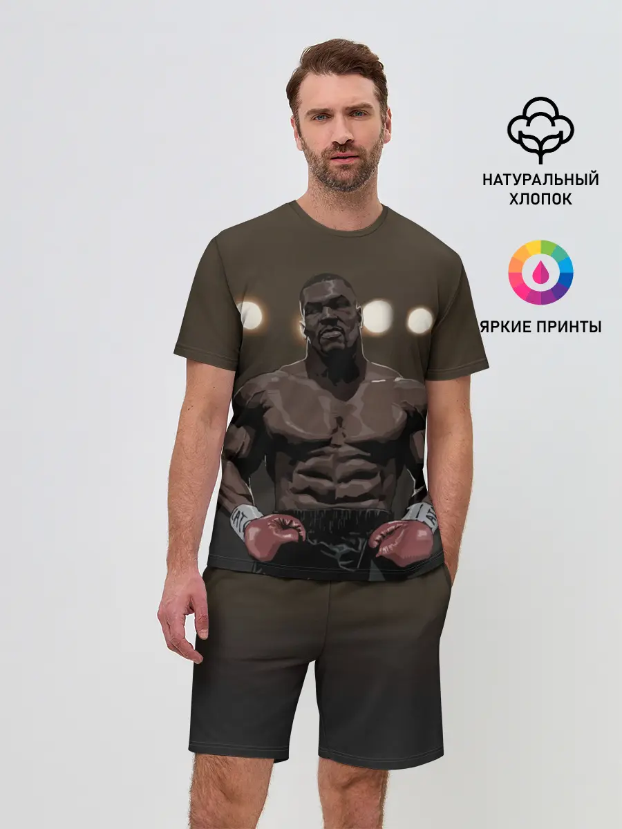 Мужской костюм с шортами / Myke Tyson_7