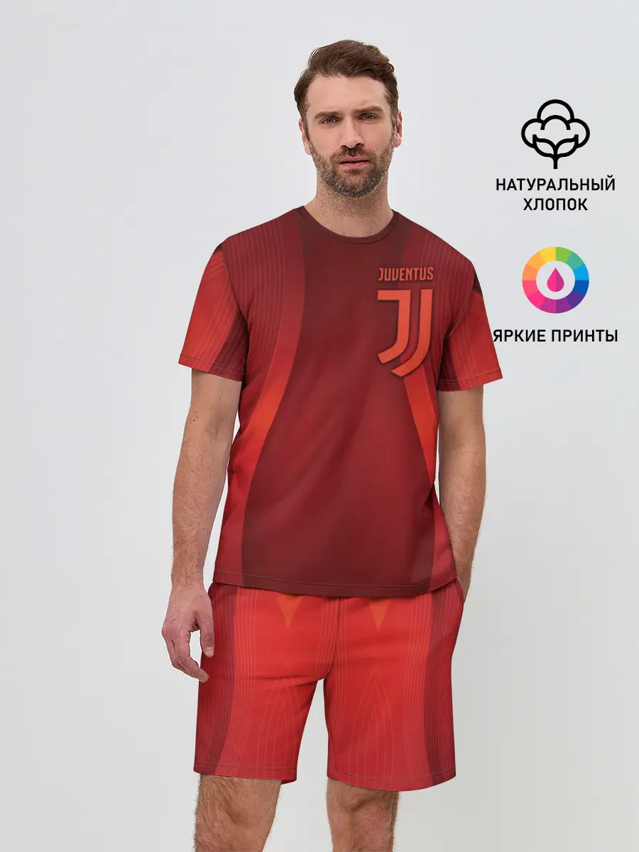 Мужской костюм с шортами / Juventus new uniform