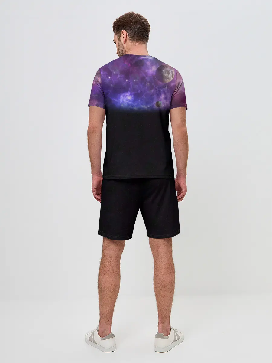 Мужской костюм с шортами / Elon Musk space Илон Маск