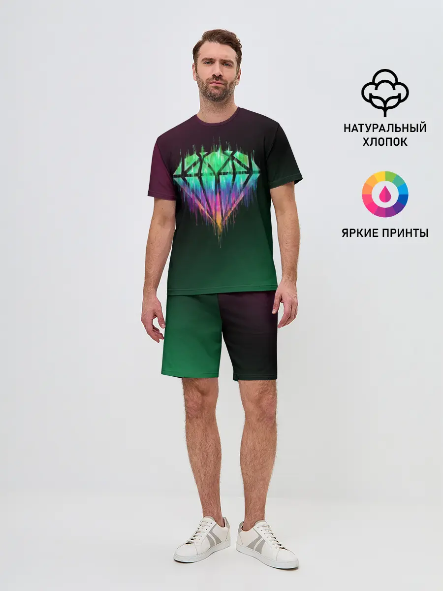 Мужской костюм с шортами / Бриллиант