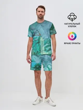 Мужской костюм с шортами / Euro