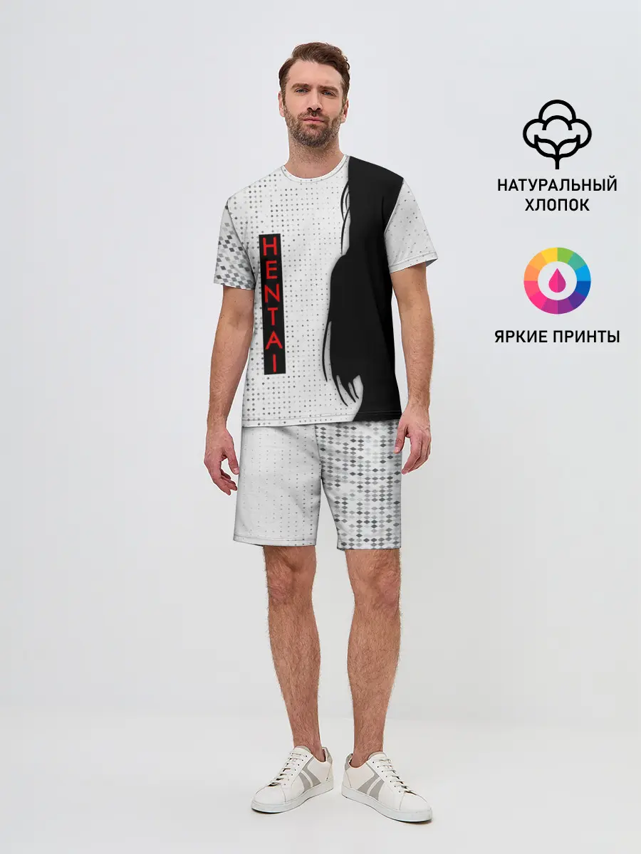 Мужской костюм с шортами / HENTAI - женский силуэт
