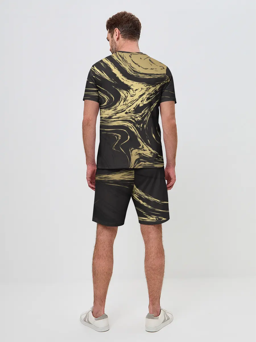 Мужской костюм с шортами / Золотые реки