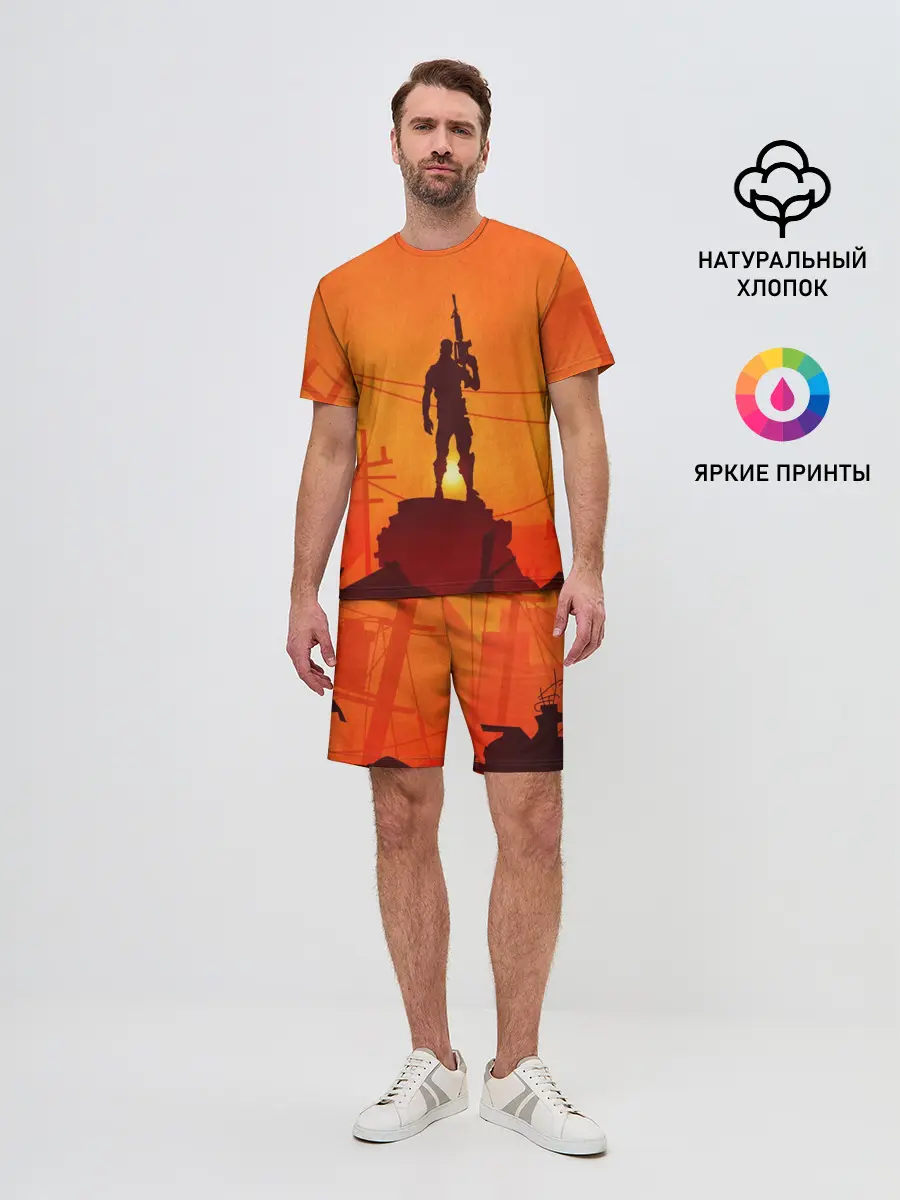 Мужской костюм с шортами / FORTNITE