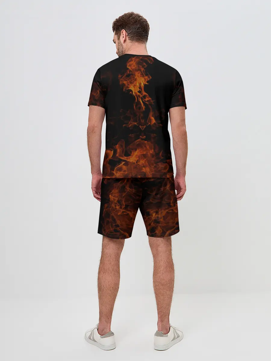 Мужской костюм с шортами / Пожарный